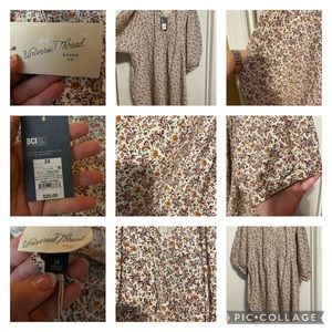 Dress Burgundy/Floral